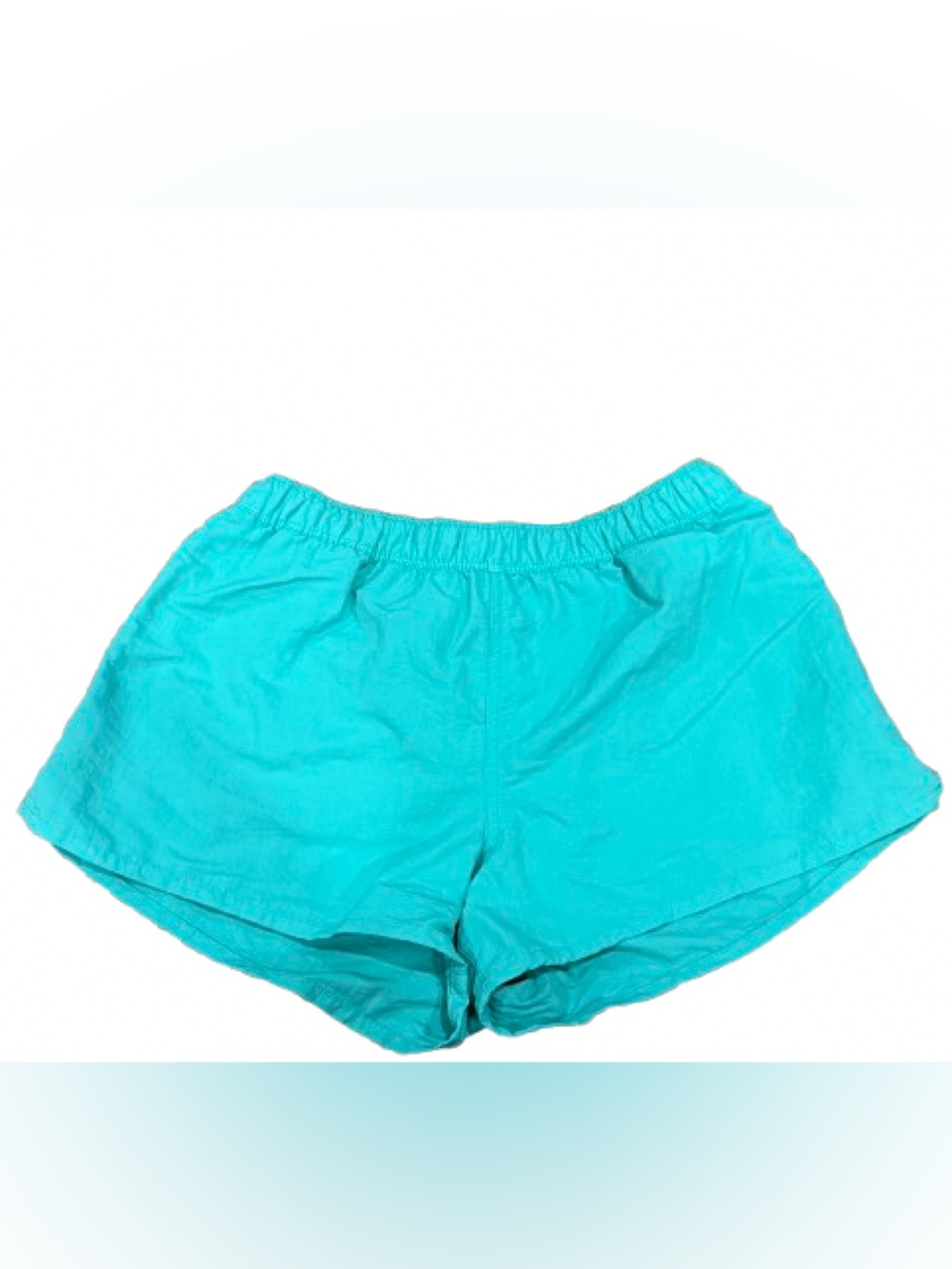 State of Mine Women’s Teal Athletic Shorts with Elastic Waist Size Small
